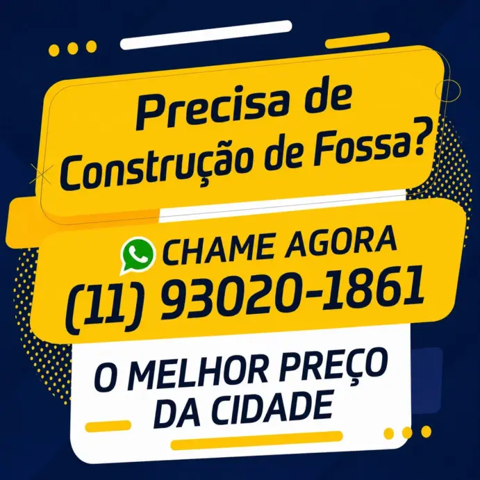 Construção de Fossas em Atibaia