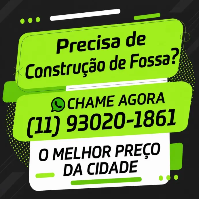 Construção de Fossas em Barueri