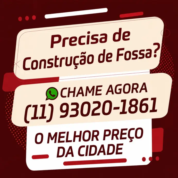 Construção de Fossas em Diadema